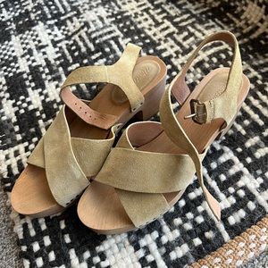 Madewell clog heels